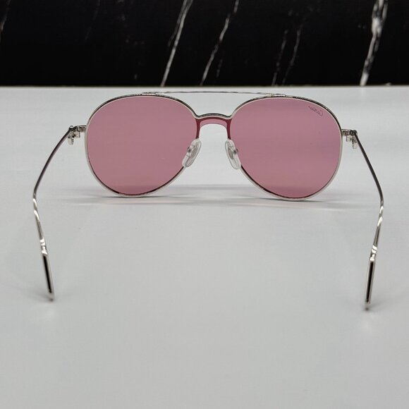 NEW CARTIER ROUND SILVER PINK WOMEN SUNGLASSES CARTIER CT0273S 004 - Picture 6 of 11